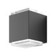Up Down Light Vandal Resistant 20W 700lm IP65 IK08 5000K 145mm Dark Grey Up Down Light Vandal Resistant 20W 700lm IP65 IK08 5000K 145mm Dark Grey
